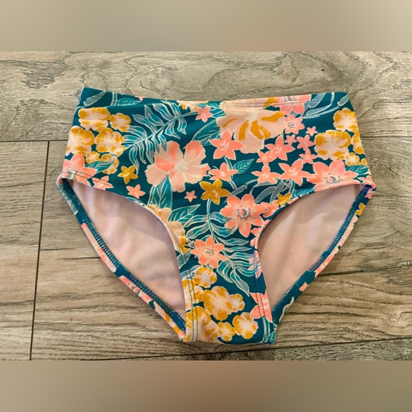 Cat & Jack Other - Tropical bright colored girls swimsuit bottoms